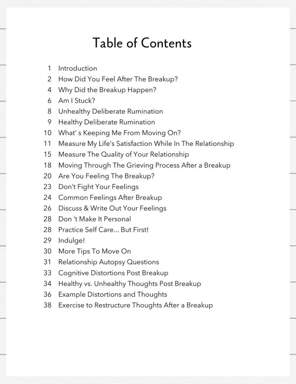Moving On! Post Breakup Healing & Growth Digital Workbook - Image 2