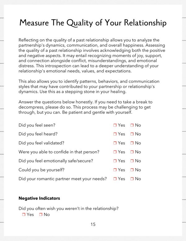 Moving On! Post Breakup Healing & Growth Digital Workbook - Image 4