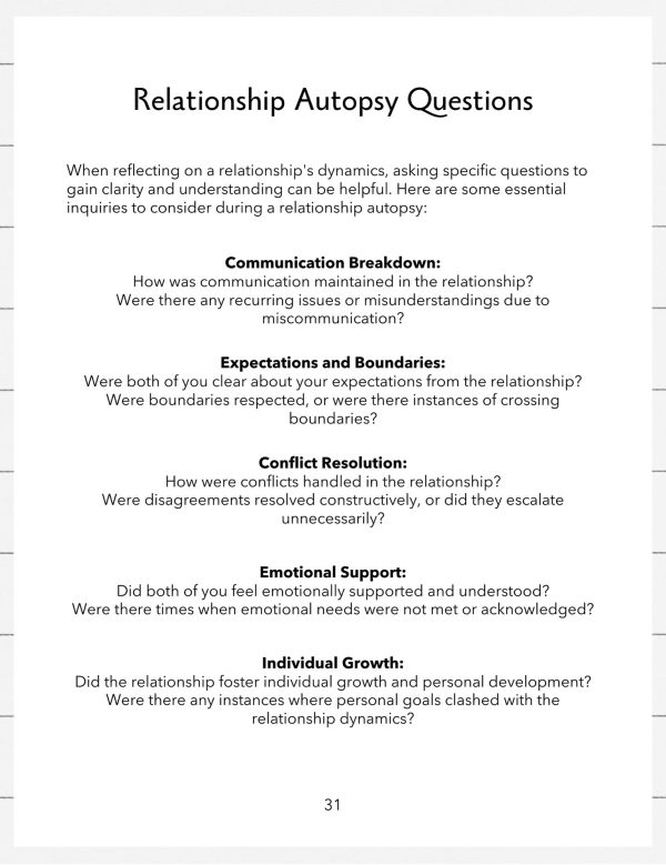 Moving On! Post Breakup Healing & Growth Digital Workbook - Image 6